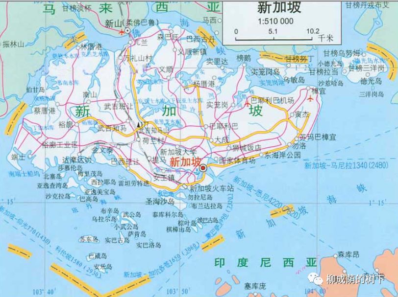 世界地理第60篇東南亞之馬來群島6國主要省份和城市分佈圖