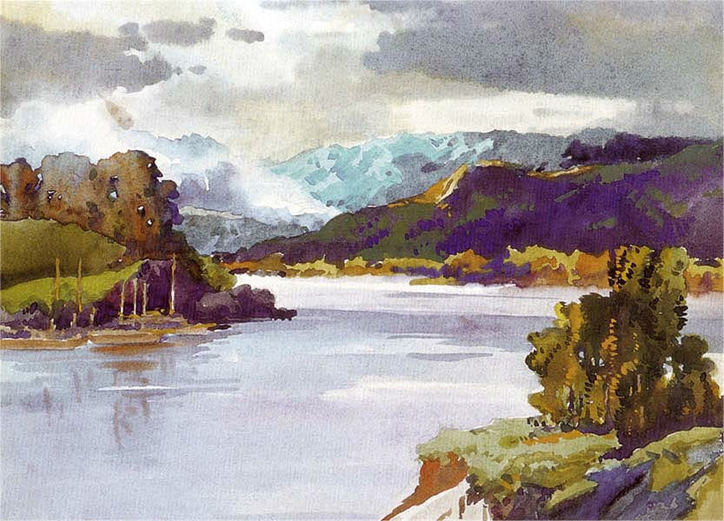 李剑晨风景水彩作品2