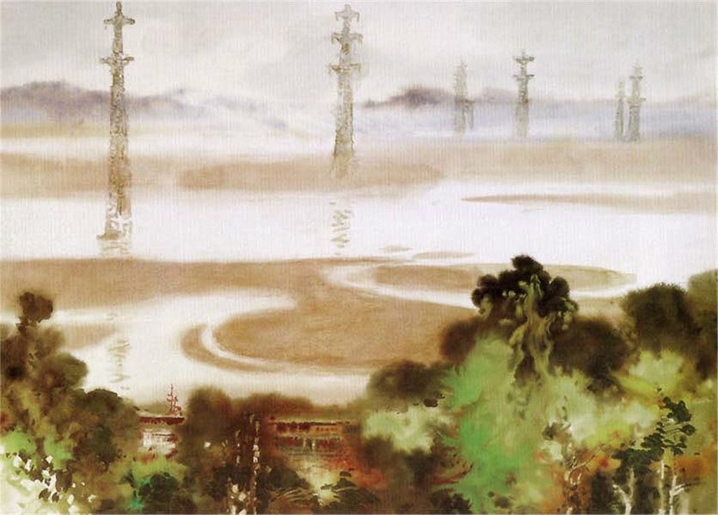 李剑晨风景水彩作品2