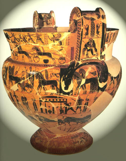 古希腊瓶画